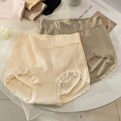 Women's Lingerie High Wait Underwear Lady Soft Briefs Panties Women Sexy Female Lingerie Panties Set Pack Triangular Underpants