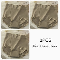 Women's Lingerie High Wait Underwear Lady Soft Briefs Panties Women Sexy Female Lingerie Panties Set Pack Triangular Underpants