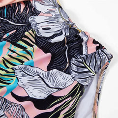 1Pc Women Monokini Swimsuit Tummy Control Triangular Cup Bikini Stylish Backless Design Women's One-piece Swimsuit for Summer