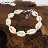 Shell Bracelet for Women Trendy Handmade Jewelry Bohemian Bracelets Beach Vacation Party Accessories Female Gift Wholesale