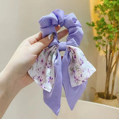 Haarschmuck für Feen, Haargummis, Schleifen, Haarbänder mit Blumenmuster, elastische Haarbänder, Haargummis, Haarspangen, Haarschmuck für Mädchen
