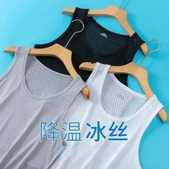 Men Running Vest Summer Gym Fitness Male Sleeveless Shirt Workout Training Singlets Tanktop Clothing Sport Tank Top Men