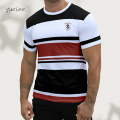 Men's T-Shirt Fashion Breathable Summer Outdoor Men's Clothing 3D Casual Oversized T-Shirt Men Versatile Men's Short Sleeve Tee