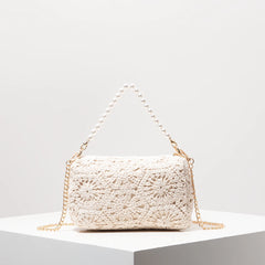 תיקי חוף בוהו לנשים, תיק פנינים, תיק נצרים, תיקי טוטה בסגנון יוקרתי לנשים, בגדי חופשה לנשים, פריטי חובה לטיולים