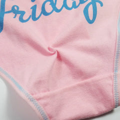 תחתוני נשים כותנה כל ימי חול סקסיים תחתוני נשים תחתונים תחתוני הלבשה תחתונה לנשים מידה: ML XL 7 יח'\חבילה