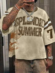 T-shirt Men Summer Clothes Male Clothes for Man T-shirts Men Overfit Short Sleeve Top Y2k Graphic Tee Vintage Tshirts Gym Tshirt