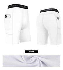 מכנסי ספורט וכושר לגברים ריצה ספורט צמודים אלסטיים ייבוש מהיר מכנסי כיסים לאימוני כדורסל מכנסיים חיצוניים Y2k טיקי