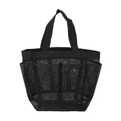 Large Mesh Beach Tote Bag Vacation Beach Toy Bag Swimming Bag Packable for Beach Pool Trip & Vacation