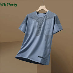 Sport-T-Shirt für Herren, Sport-T-Shirt für unterwegs, informelle Kleidung im Stil der Mode, 3D-Druck, schlichtes Grafik-T-Shirt