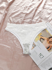 Women's Sexy Underwear Set Embroidered Lace with Steel Hoop Gather Push Up Underwear Comfortable and Easy to Clean Set J2446