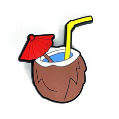 Rubber Beach Bag Accessories Charms - 3" Beach Charm Accessories for Rubber Beach Totes Perfect Tote Accessories for Summer