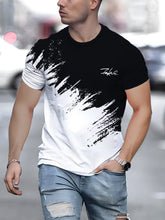 Herren T-Shirt Kurzarm Rundhals Casual Outdoor Pullover T-Shirt für Herren Streetwear Sportshirt Top Tees Oversized Kleidung