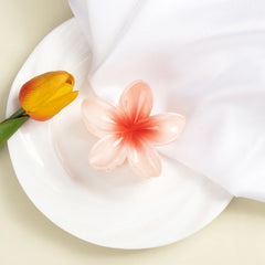 3 pcs/set Flower Claw Clip Women Summer Beach Cute Hawaiian 8CM*1+4CM*2PCS Preppy Stuff Female Hair Accessories For Summer