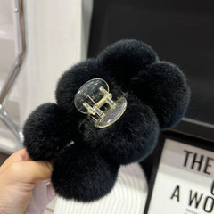 Haarklammern-Zubehör für Frauen, pelzige Nadeln, Clips, Cheveux Bandeau, koreanische Mode, Pinza Pelo Haarspangen, Cheveux Femme Haarschmuck