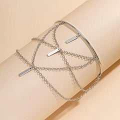 Women Open Upper Beach Punk Arm Bangle Body Jewelry Party Accessories Arm Bracelet