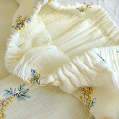 Women's Pajamas Underwear Set Nighty For Women Homewear Autumn Long Sleeve Sleepwear Cotton Two-Piece Ladies Nightie