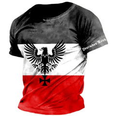 Summer Men's T Shirt Casual Short Sleeve European T-Shirt Soccer Clothing Fashion Streetwear Male Oversized Clothing Pullover