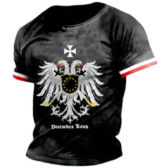 Summer Men's T Shirt Casual Short Sleeve European T-Shirt Soccer Clothing Fashion Streetwear Male Oversized Clothing Pullover