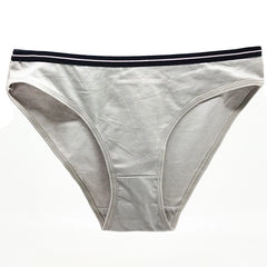 תחתוני נשים תחתוני כותנה מותן נמוכים מוצקים חמודים קשת רכים לנשימה 3 יח'\חבילה