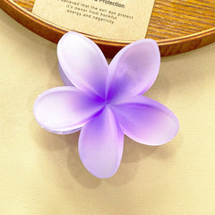 Beach Vacation Bohemia Style Fashion Egg Flower Hair Clips Flower Large Hair Claw Hairpin For Women Girls Accessories