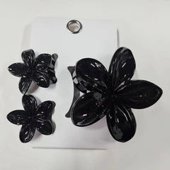 3 pcs/set Flower Claw Clip Women Summer Beach Cute Hawaiian 8CM*1+4CM*2PCS Preppy Stuff Female Hair Accessories For Summer