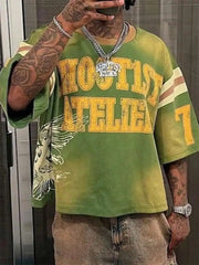 T-shirt Men Summer Clothes Male Clothes for Man T-shirts Men Overfit Short Sleeve Top Y2k Graphic Tee Vintage Tshirts Gym Tshirt