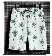 Beach Clothes For Men 2 Piece Set Quick Dry Hawaiian Shirt and Shorts Set Men Fashion Clothing Printing Casual Outfits Summer