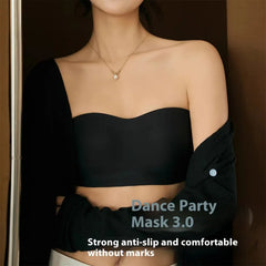 Underwear for Women with Small Bust: Padded, Thin, Strapless, Side-Supporting, Breathable Bandeau, Wrap-Style, Backless Bra