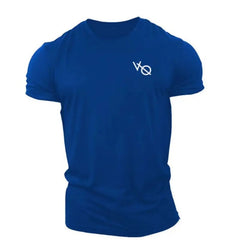 New Men T Shirt Summer Clothing Solid Color Printed Shirts O Neck Oversized Top Casual Streetwear Loose Fitness Clothing For Men