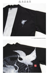 3 to 14 years kids kimono + shorts Japanese costume boys girls fashion kimono haori cardigan Jacket children beach wear cloak