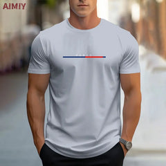 Man T Shirt Casual Oversized Sports Loose Plus Milano Print Clothing Comfortable Shopping Round Neck Short Sleeved T-Shirt Top