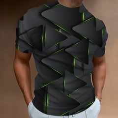 חולצות טי אופנתיות לגברים עם מודפסות תלת מימדיות, בגדי גברים, מעצבי רחוב, שרוולים קצרים, חולצות טי גדולות, יומיומיות, קז'ואל, ספורט