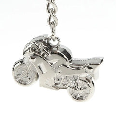 Men Keychain Exquistie Decorative Zinc Alloy Cool Motorcycle Pendant Keyring Men Jewelry Car Key Chain Bag Charm Accessories