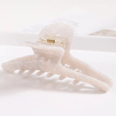 Women Hair Accessories large size Fashion Acetate Hair Claws Colourful Ponytail Acetic Claw Clips For Girls
