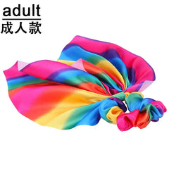 Haaraccessoires mit Schleife, Haargummis für Mädchen und Frauen, elastische Haargummis, elastische Regenbogen-Haargummis, Haargummis, Pferdeschwanzhalter