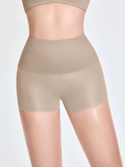 תחתוני נשים נושמים ספנדקס תחתונים גבוהים מותן חלקים משי צמוד ונוח