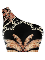 2025 כתף אחת גבוהה מותן ביקיני נשים בגד ים נשי מרופד בגדי ים מתרחצים רחצה שחייה בגד ים קיץ וחוף