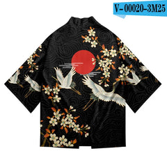 3 to 14 years kids kimono + shorts Japanese costume boys girls fashion kimono haori cardigan Jacket children beach wear cloak