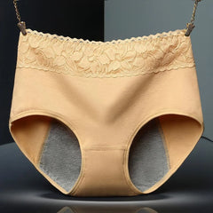 Women Underwear Female Physiological Pants Leak Proof Menstrual Period Panties Cotton Health Seamless Briefs Warm
