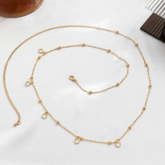 Schlichter Boho-Strand-Taillengürtel mit Strasssteinen, sexy Mode für Damen, Bauchnabelschmuck, Bikini-Sommer-Accessoires