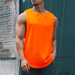 Men's Clothing Bodybuilding Gym T-shirts for Men Basketball Man Sleeveless Shirt T-shirt Vest Summer Clothes Tops Tees