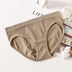 Damen-Slips mit niedrigem Bund, nahtlose Unterwäsche, sexy Damen-Dessous, ML Comfort Intimate