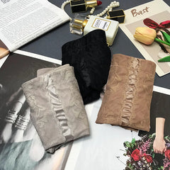 3PCS Panties Women Seamless Briefs Female Underpants Ultra-thin Underwear High Rise Panties Solid Comfy Lingerie Ice Silk