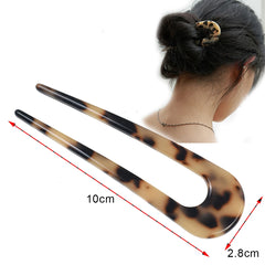 Women hair accessories 2022 vintage hair sticks abs plastic haar accessoires fashion hair clips for women