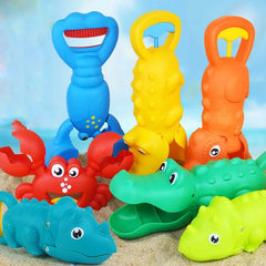 Strandspielzeug für Kinder von 3, 4 und 5 Jahren, Jungen, Sommer-Sandspielzeug, Wasserspiel, Strandspielzeug-Set für draußen,