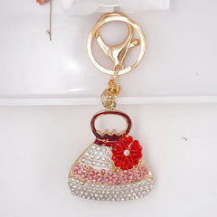 Fashionable Exquisite Bag Keychain Accessories Lady's Handbag Key Chain Pendant 43 Kinds of Style Women Gift Dropshipping