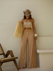 Pant Set Beach Cover Up Print Bikini Cover-ups Pants Women Beachwear Female Swimsuit Cover Up Swimwear Beach Tunic