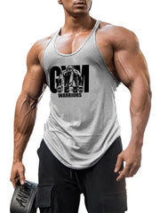 2023gym Running cotton singlets canotte bodybuilding stringer tank top men fitness shirt muscle guys sleeveless vest Tanktop