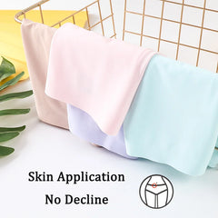 10Pcs Women's Underwear Cool Breathable Underwear Comfortable Antibacterial Underwear Women Multi Color Seamless Fashionable