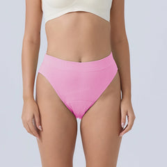 Menstruationsunterwäsche, Baumwoll-Menstruationsslips, hochgeschnitten, saugfähig, für starke Menstruation